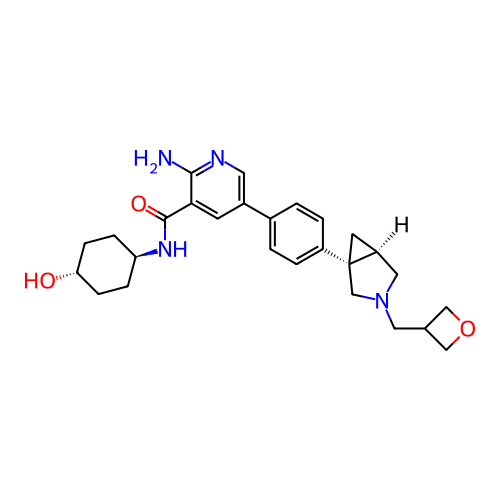 Chemical structure of BindingDB Monomer ID 451806