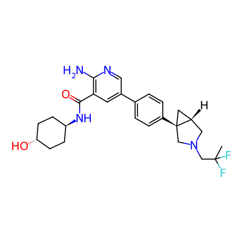 Chemical structure of BindingDB Monomer ID 451821
