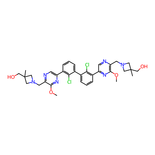 Chemical structure of BindingDB Monomer ID 452008