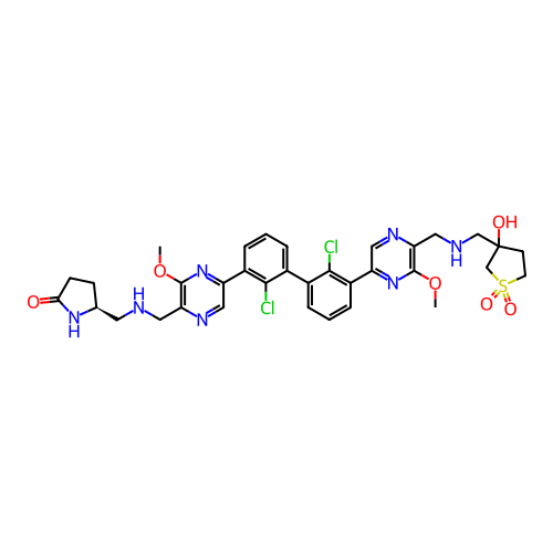 Chemical structure of BindingDB Monomer ID 452147