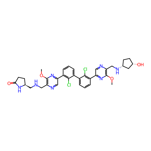 Chemical structure of BindingDB Monomer ID 452215