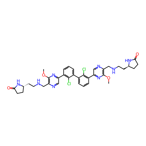 Chemical structure of BindingDB Monomer ID 452296