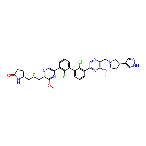 Chemical structure of BindingDB Monomer ID 452303