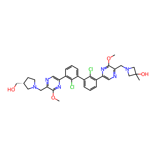 Chemical structure of BindingDB Monomer ID 452310