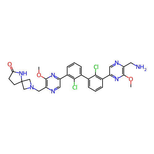 Chemical structure of BindingDB Monomer ID 452454