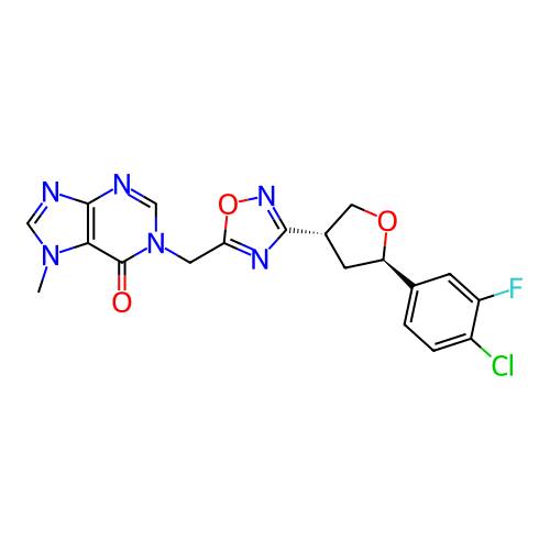 Chemical structure of BindingDB Monomer ID 452554