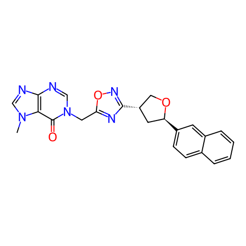Chemical structure of BindingDB Monomer ID 452555