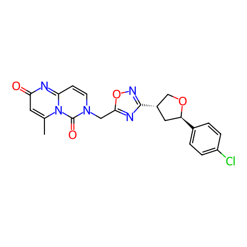 Chemical structure of BindingDB Monomer ID 452585