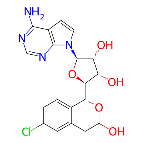 Chemical structure of BindingDB Monomer ID 453002