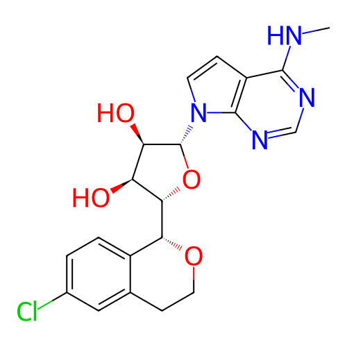 Chemical structure of BindingDB Monomer ID 453007