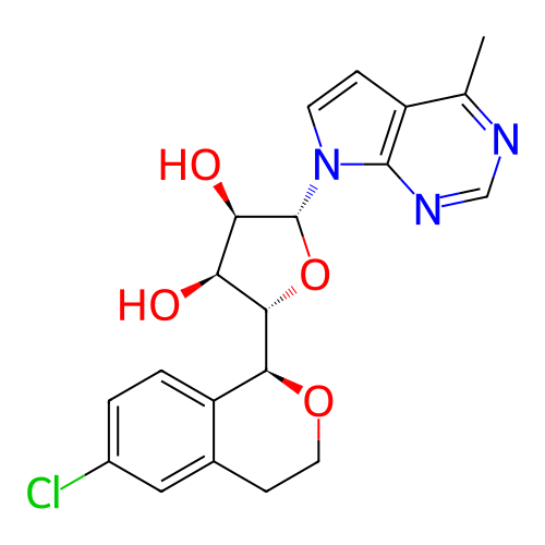 Chemical structure of BindingDB Monomer ID 453018