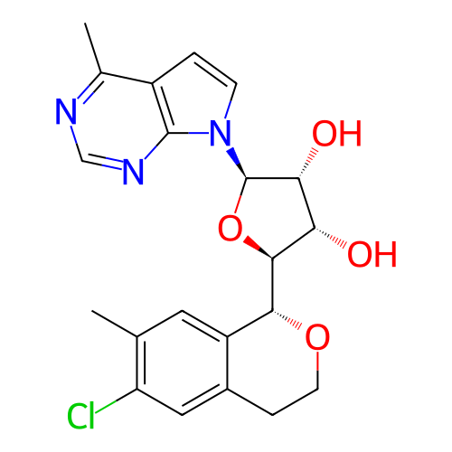 Chemical structure of BindingDB Monomer ID 453036