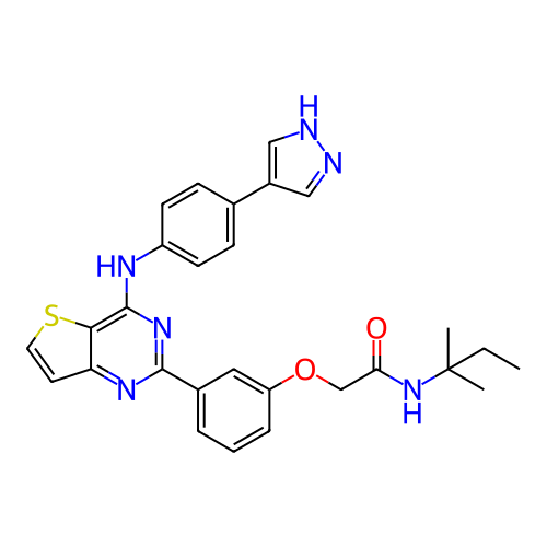 Chemical structure of BindingDB Monomer ID 453258