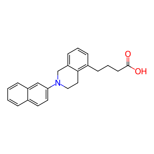 Chemical structure of BindingDB Monomer ID 453322