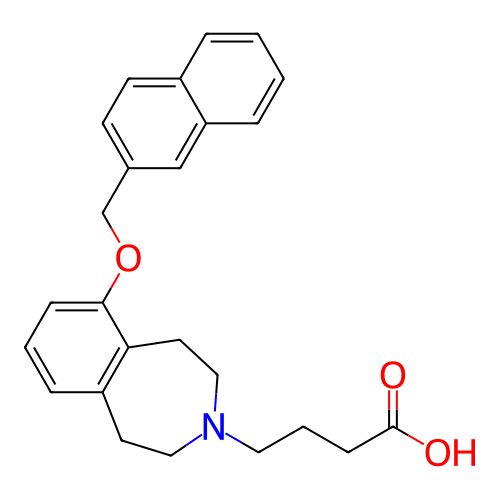 Chemical structure of BindingDB Monomer ID 453385