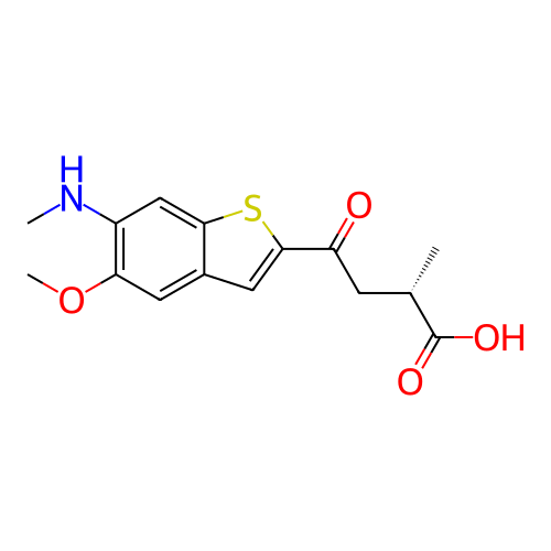 Chemical structure of BindingDB Monomer ID 453572