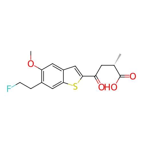 Chemical structure of BindingDB Monomer ID 453581