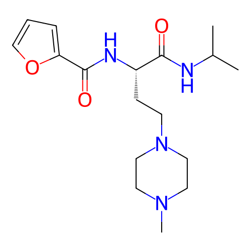 Chemical structure of BindingDB Monomer ID 454165