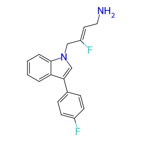 Chemical structure of BindingDB Monomer ID 454208