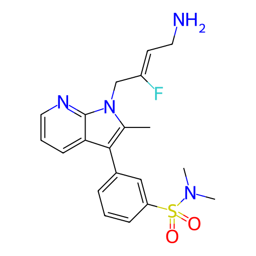 Chemical structure of BindingDB Monomer ID 454211