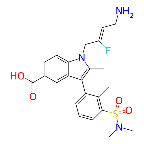 Chemical structure of BindingDB Monomer ID 454220