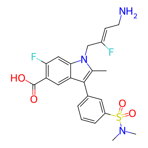 Chemical structure of BindingDB Monomer ID 454228