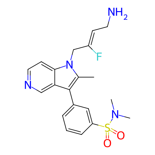 Chemical structure of BindingDB Monomer ID 454233