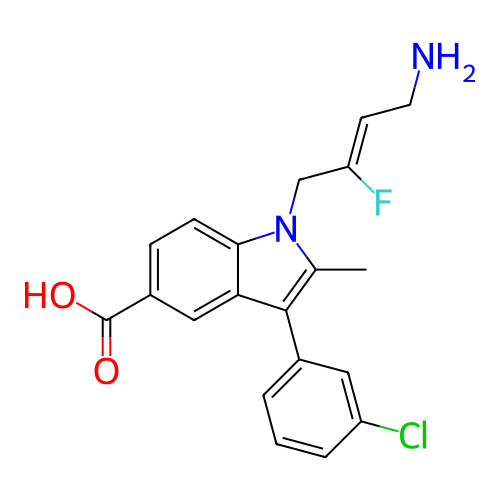 Chemical structure of BindingDB Monomer ID 454235
