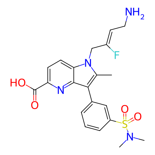 Chemical structure of BindingDB Monomer ID 454250