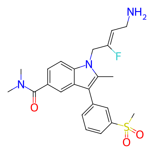 Chemical structure of BindingDB Monomer ID 454257