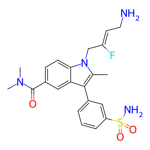 Chemical structure of BindingDB Monomer ID 454261