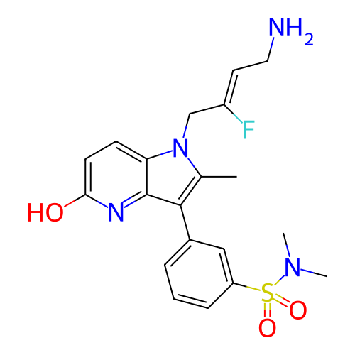 Chemical structure of BindingDB Monomer ID 454267