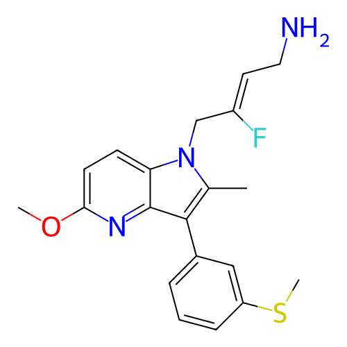Chemical structure of BindingDB Monomer ID 454275