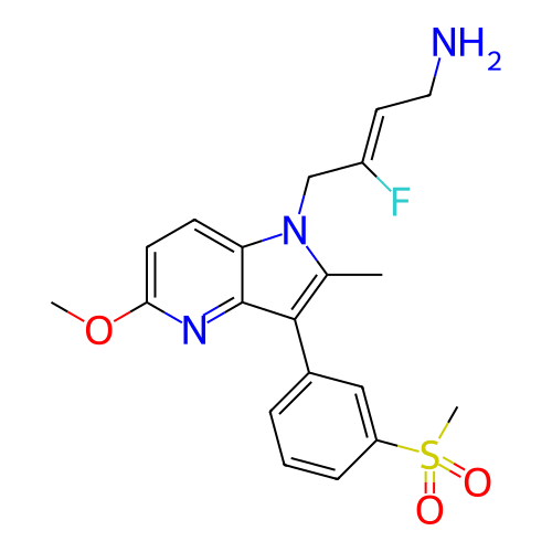 Chemical structure of BindingDB Monomer ID 454276
