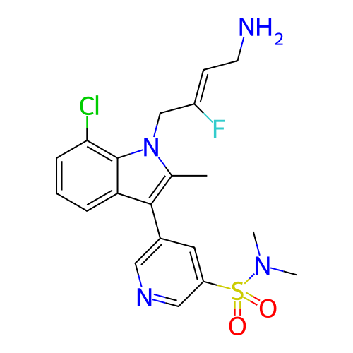 Chemical structure of BindingDB Monomer ID 454281