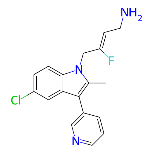 Chemical structure of BindingDB Monomer ID 454284