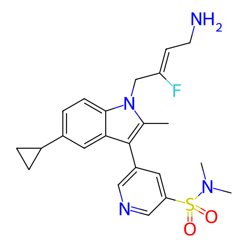 Chemical structure of BindingDB Monomer ID 454286