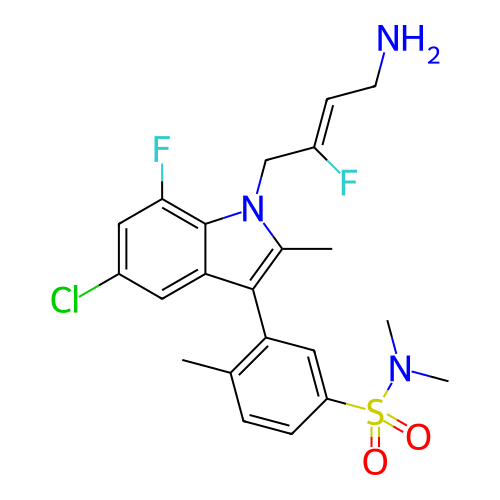 Chemical structure of BindingDB Monomer ID 454289