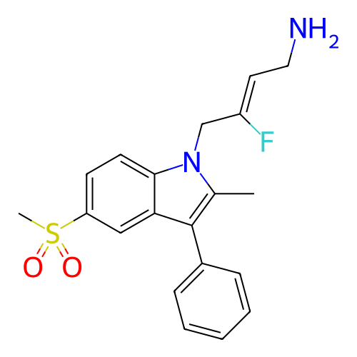 Chemical structure of BindingDB Monomer ID 454294
