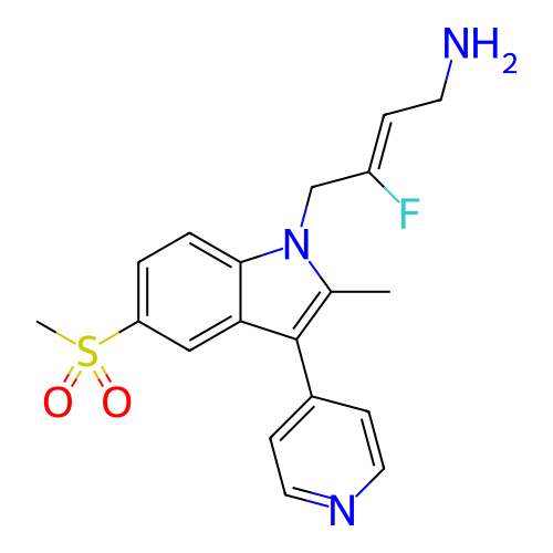 Chemical structure of BindingDB Monomer ID 454295