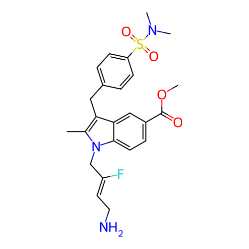 Chemical structure of BindingDB Monomer ID 454326
