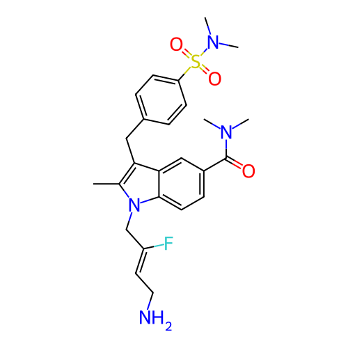 Chemical structure of BindingDB Monomer ID 454327
