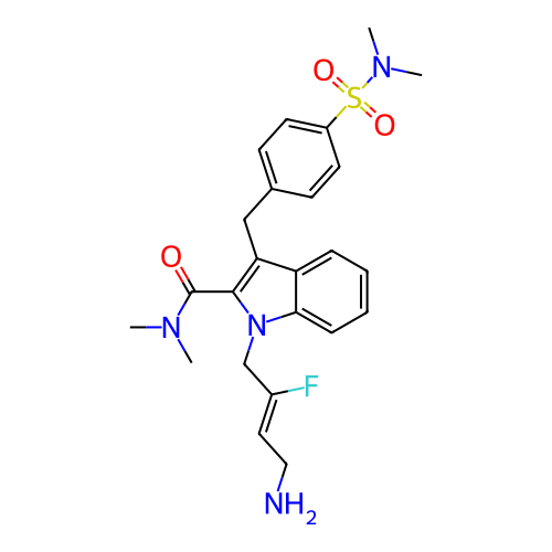 Chemical structure of BindingDB Monomer ID 454329