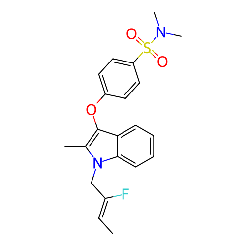 Chemical structure of BindingDB Monomer ID 454345
