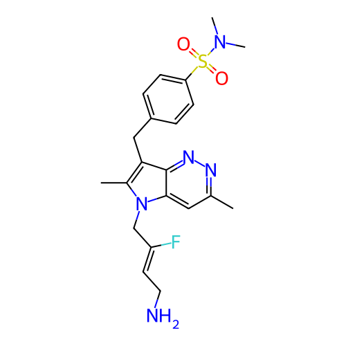 Chemical structure of BindingDB Monomer ID 454361
