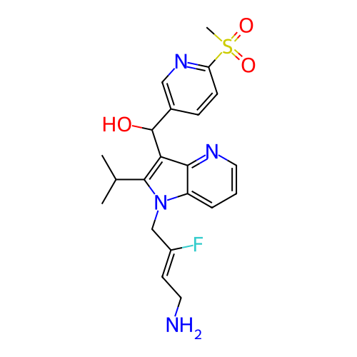 Chemical structure of BindingDB Monomer ID 454366