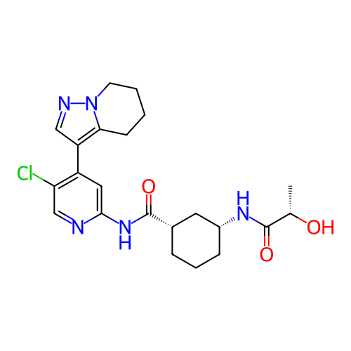 Chemical structure of BindingDB Monomer ID 454556