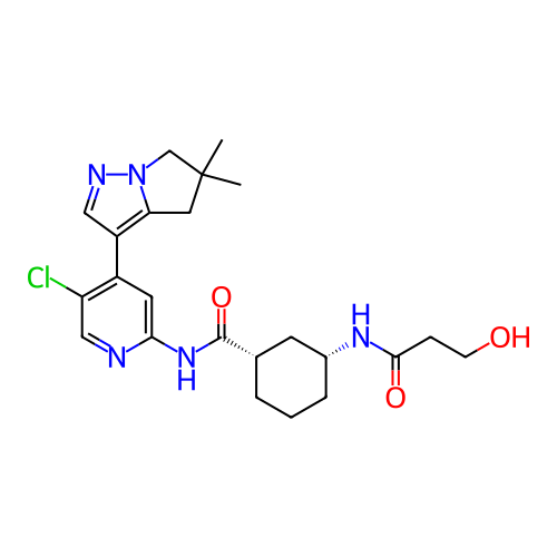 Chemical structure of BindingDB Monomer ID 454572