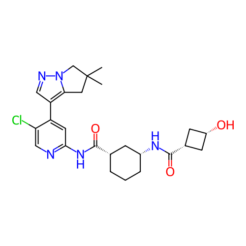 Chemical structure of BindingDB Monomer ID 454573