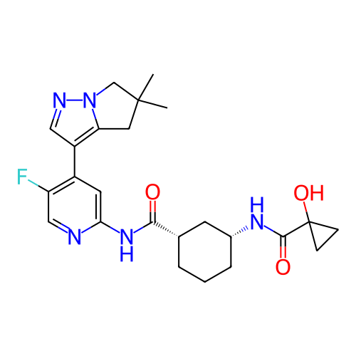 Chemical structure of BindingDB Monomer ID 454575